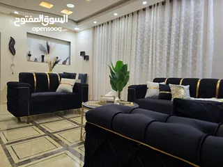  2 طقم كنب خشب سويد