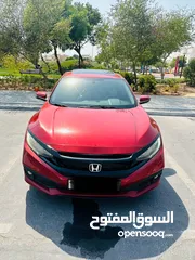  1 Honda civic RS 2019 GCC full agency history