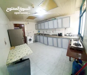  8 Private balcony Furnished  Al Mushrif room for single male