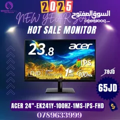  4 العروض عنا غيـــر تعال شوف  شاشة جيمنج 22 أنش 100 هيرتز جديده كفاله عام  ي بلاش
