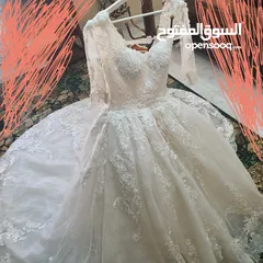  6 للبيع فستان عروس