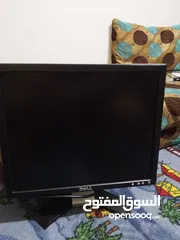  2 شاشة كمبيوتر dell اصلي قديم بحالة الوكالة