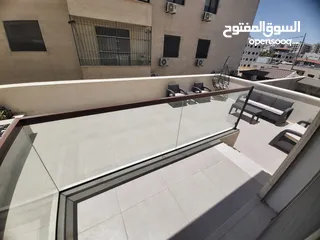  28 شقة ارضية مفروشة للايجار ثلاث غرف نوم جديدة في الدوار السابع