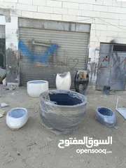  14 قواوير فايبر جلاس بشكل عصري أنيق #قواوير فايبر جلاس  #نباتات زينة ومثمر داخلي وخارجي  #إشراف مهندسين