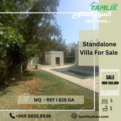  1 Standalone Villa For Sale In Madinat AS Sultan Qaboos  REF 828GA
