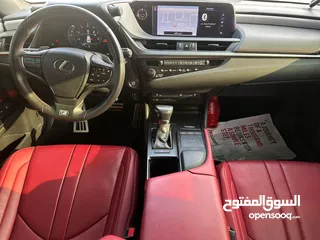  8 لكزس ES350 سبورت موديل 2019 خليجية