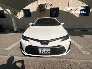  12 تويوتا كرولا 2020 بحاله ممتازه ماكينه1600cc