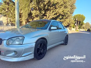  4 سوبارو امبريزا 2004 فل اوبشن مع فتحه sti بسعر حررررررق والله يبارك لصاحب النصيب