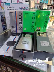  1 مستعمل ايام Not 40 pro رام 16 ورام 24 جيجا 256 مكفول بالشركة أغراضة والكرتونه الأصلية متوفر توصيل
