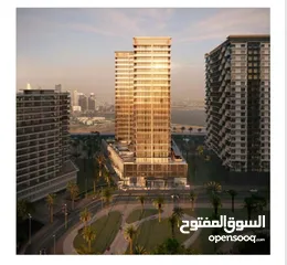  1 تملك شقتك بتصميم عصرى متميز بمنطقه الجداف بدبى .لوكيشن مميز جدا .متاح جميع الخدمات.بخطه دفع سهله .