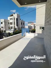  19 شقة أرضية فاخرة للبيع في خلدا - قرب إشارة البنك العربي 145م مع حديقة وترسات 120م لم تسكن