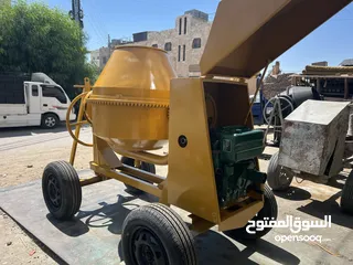  2 خلاطات باطون وونشات صرصور  محلية الصنع بجودة عالية لإنجاز مشاريعكم بكفاءة