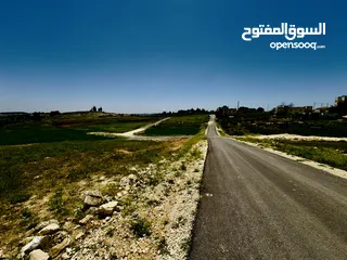  25 ارض للبيع في عمان بلعاس 10 دقائق حقيقية من مناصير طريق المطار