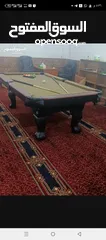  7 طاولة بلياردوا استعمال بسيط في حالة الوكالة..7.5 قدم....