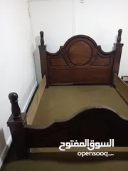  4 تخت مزوج خشب ثقيل نوعيه ممتازه