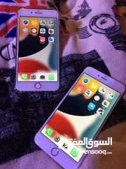  1 للبيع اي فون6 اس بلاس بحالة ممتازه 128 GB