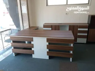  16 مكتب مدير بسعر المصنع شامل التوصيل والتركيب عمان زرقاء