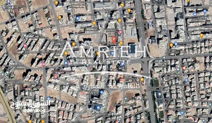  1 اراضي 700 م تجاري للبيع في السابع / بالقرب من مسجد ابو عيشه .