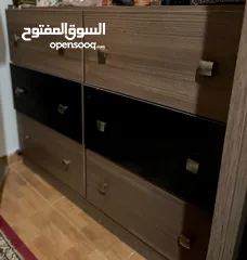  7 غرفة نوم كاملة سرير مزدوج بحالة ممتازة للبيع صناعة تركية ممتازة للبيع