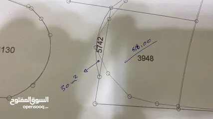  2 أرض تجاري للبيع على شارع 30 شارع البطحاء قرب بنك الاسكان للبيع بسعر مناسب