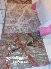  2 موكيت سجاد ممرات جديد غير مستعمل