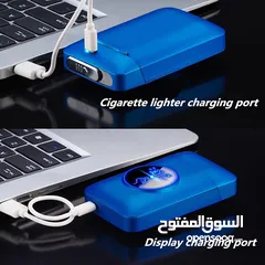  7 available cigarette box with built in lighter