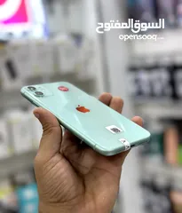  12 عرض خااص : iPhone 11 128gb هواتف نظيفه جدا بحالة الوكالة بدون اي شموخ أو مشاكل مع ضمان