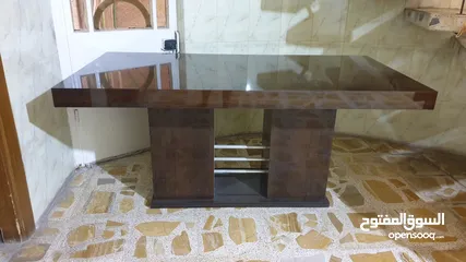  1 ميز - table  خشب HDF
