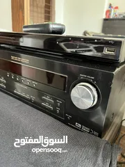  1 رسيفر مسرح منزلي 7 سماعات مع usb dvd كهرباء 220