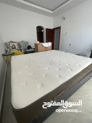  2 Mattress and bed for sale