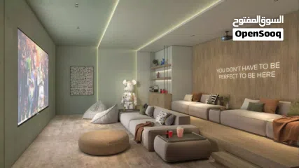  4 شقه غرفه للبيع بجزيره ياس مشروع جاردنيا باي مع تراس مساحه كبيره من اميز مشاريع الجزيره