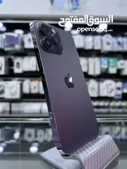  2 Used iPhone 14 Pro Max (128) GB  ايفون 14 برو ماكس 128 جيجابايت  مستعمل بحالة جيدة بطارية 86٪؜ /////