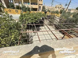  4 بيت مستقل مع ارض مشجرة بحي جعفر الطيار