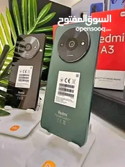  1 جهاز جديد شاومي A3 رام 6 جيجا 128 مكفول سنة متوفر توصيل