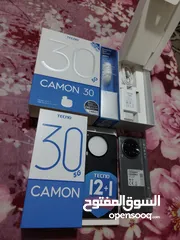  1 مشغل ايام Kamon 30 5G رام 24 جيجا 512 مكفول سنة أغراضة والكرتونه الأصلية متوفر توصيل