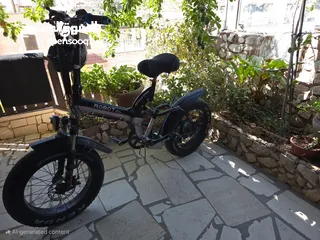  4 بسكليت كهربا مستعمل بحاله ممتازه للبيع بدون بطاريه