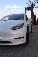  13 Tesla model y 2021 started plus  فحص كامل السعر قابل للتفاوض