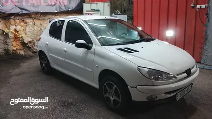  4 بيجو 206 مرخصة جديد