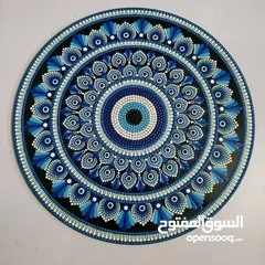  6 Wall hanging, painted by hand, can be ordered in desired size and color. Cooperation with stores