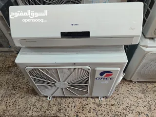  2 مكيفات جري واحد طن فل إنڨيرتر مستعمل في حالة ممتازة