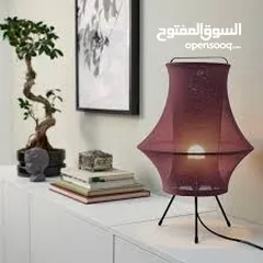  1 IKEA FYXNAS Table lamp, 44 cm للبيع ضوء ايكيا لون أحمر مستعمل كالجديد و بسعر رهيب ( عندي قطعتين )