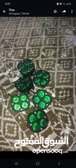  1 rare green color 6 piece led pods for all cars