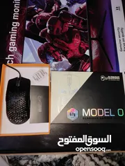  6 قطع pc ميز گيمنگ كرسي. ماوس كيبورد. سماعة وايرلس