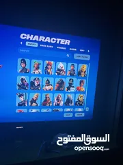  6 حساب فورتنايت 142 سكن