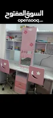  5 غرفة نوم بناتي لون زهر فاتح وغامق