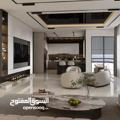  6 شقة فاخرة مساحة 185 م / دير غبار ( اقساط من المالك مباشرة )