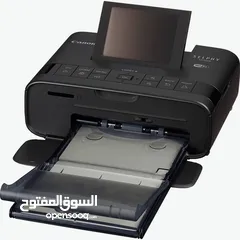  2 طابعة كانون سيلفي CP1300 لاسلكية للصور المدمجة سوداء اللون مستعملة للبيع.