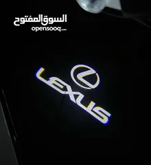  1 Lexus Door logo lights  (4 doors) 11 bd