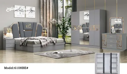  18 غرف نوم7 قطع مع دوشج /BEDROOM SET WITH MATRESS