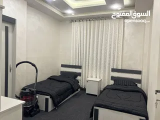  8 (( مسايا )) شقة مفروشة فندقية vip للأيجار لاصحاب الذوق الرفيع في (( اربد )) الحي الشرقي مدخل مستقل